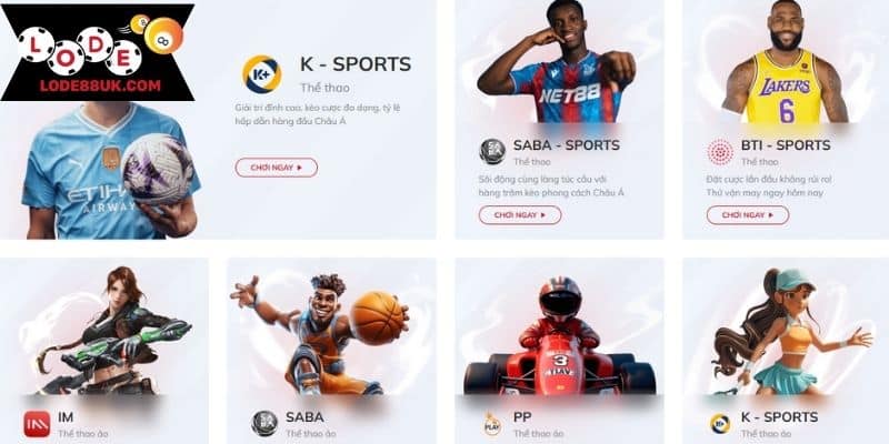 Lý do sảnh thể thao LODE88 được yêu thích?