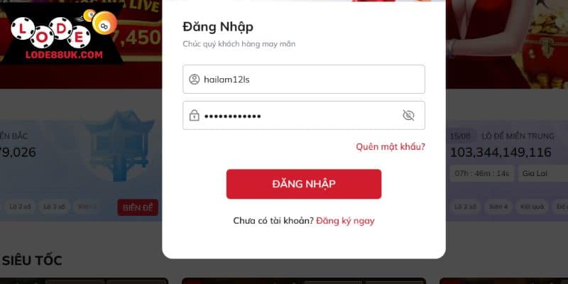 Đôi nét sơ lược về đăng nhập LODE88